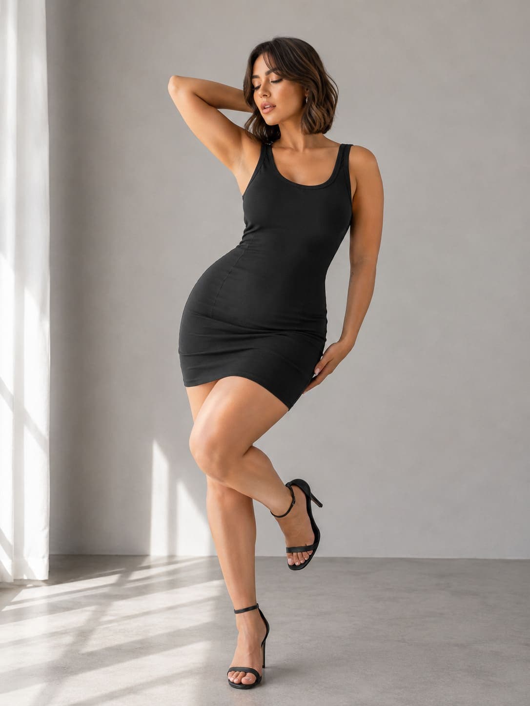 Vestido basico negro